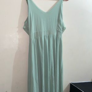 Turquoise Strap Dress